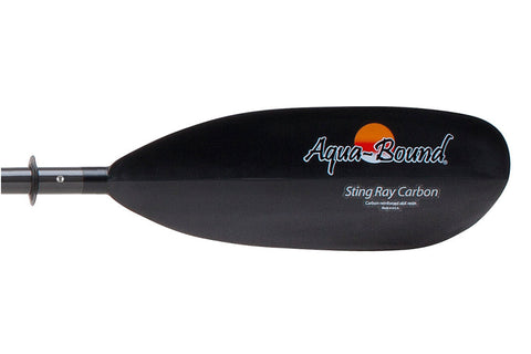 AquaBound Sting Ray Carbon Kayak Paddle - 4 pc