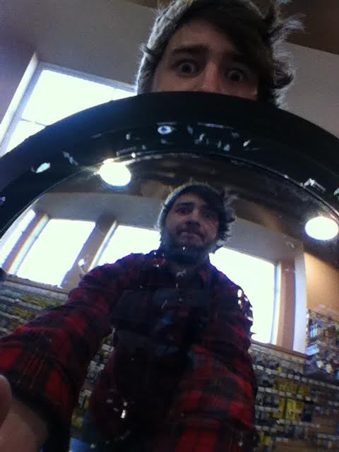Fish-Eye Cockpit Viewing Lens Instalation