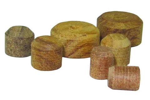 Wood Deck Plugs - Mahogany