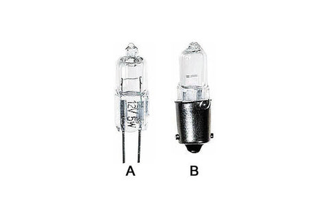 Miniature Halogen Lamps - 12V 2-Pin G4 10W