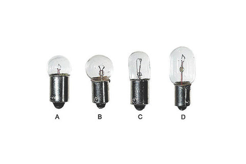 Single Contact Miniature Bayonet Base Bulbs