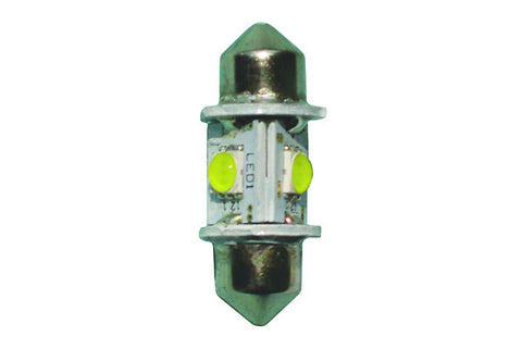 Nav Bulb - LED Festoon Star - 1.22", 31mm Long, 2 NM