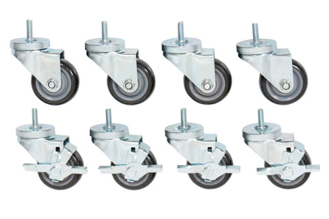 Suspenz Caster Set for Freestanding Kayak Racks